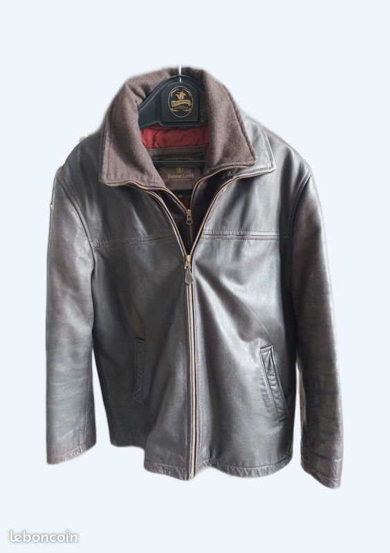 Rental Cars Veste Cuir Forestland Veste Cuir Véritable Femme