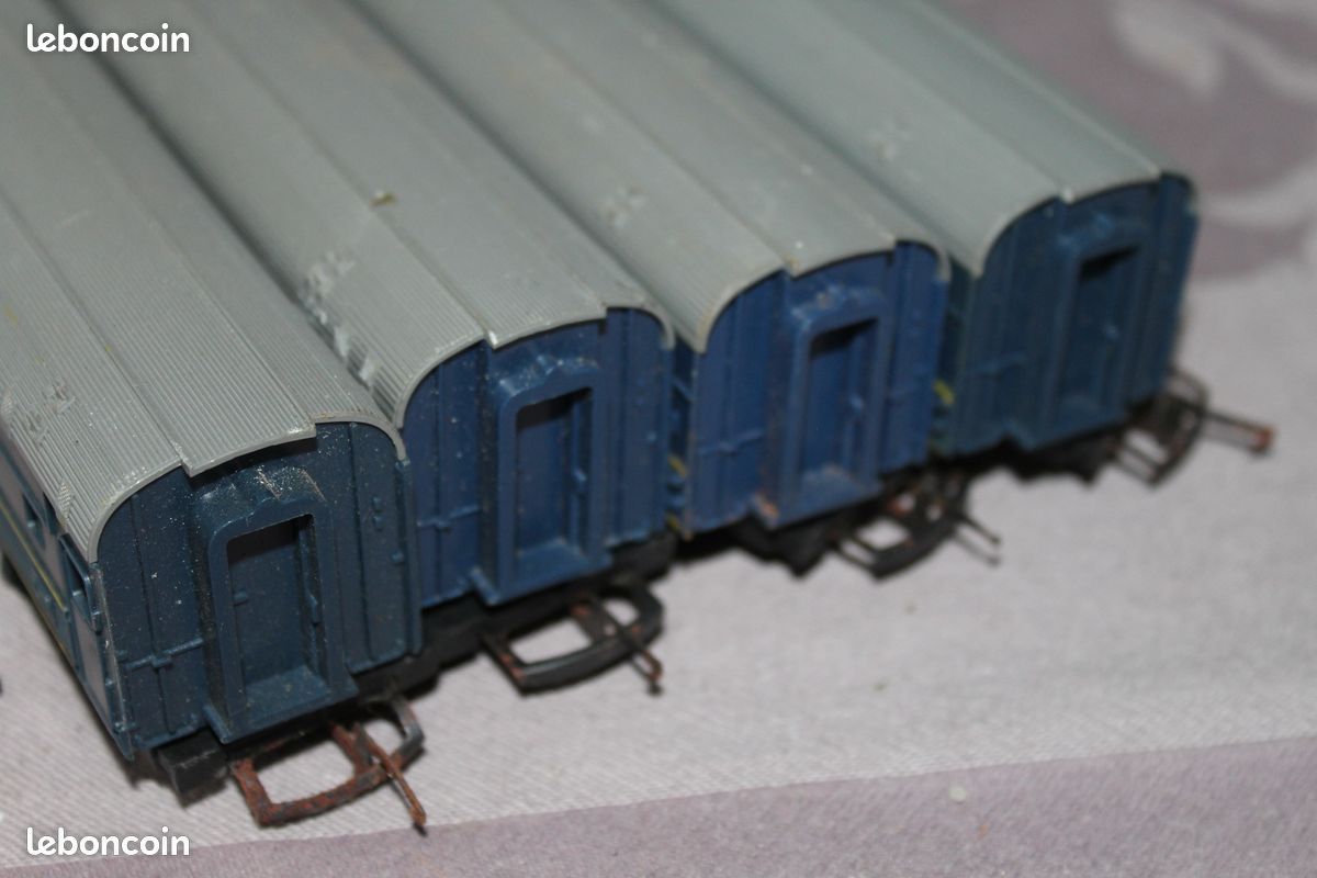 Train Mecano Triang rame transcontinental 5 éléments (image 6)