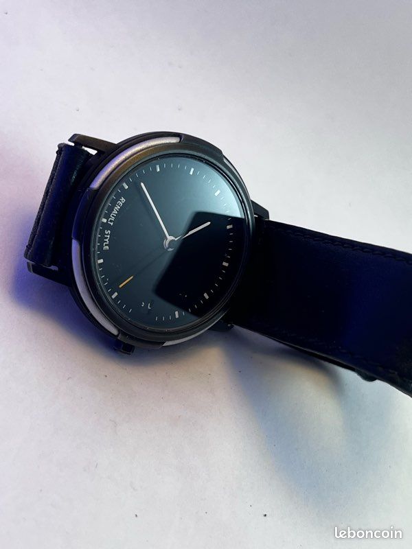 Montre Renault Style – Noire & Sobre – Bracelet pression (image 9)