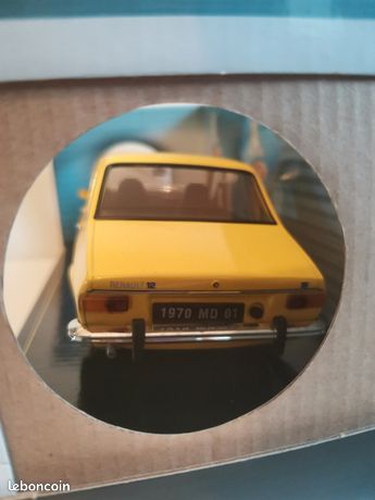 Solido 1/18 – Renault 12 TS 2006 – Jaune – Réf 18312