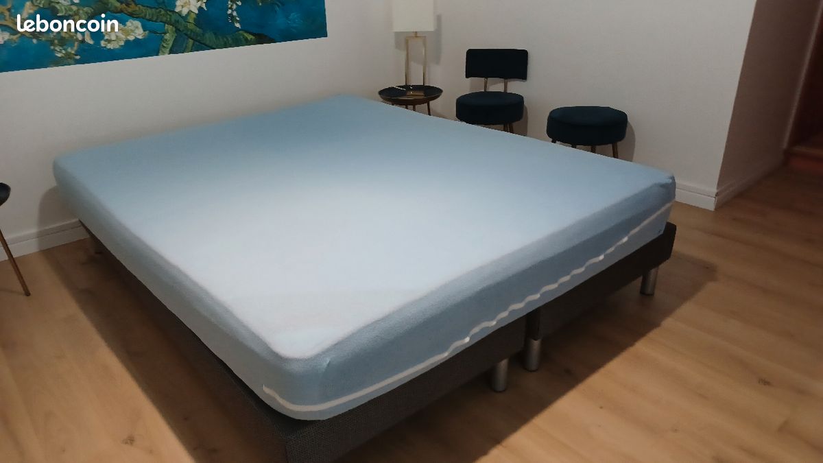Lit (sommier et matelas) NEUF (image 3)