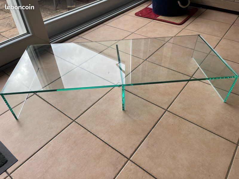 Réhausseur télé en verre (image 1)