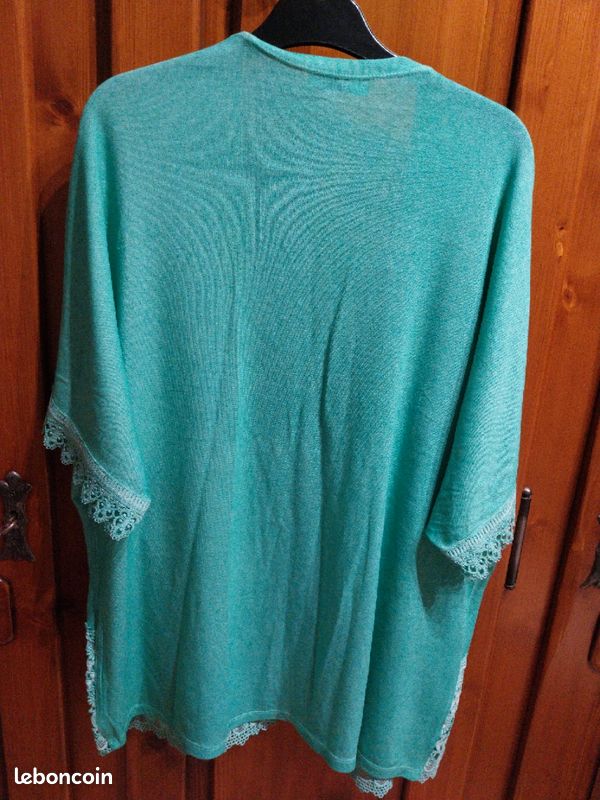Petite veste d'intérieur ou pour la plage T : S/M (image 3)