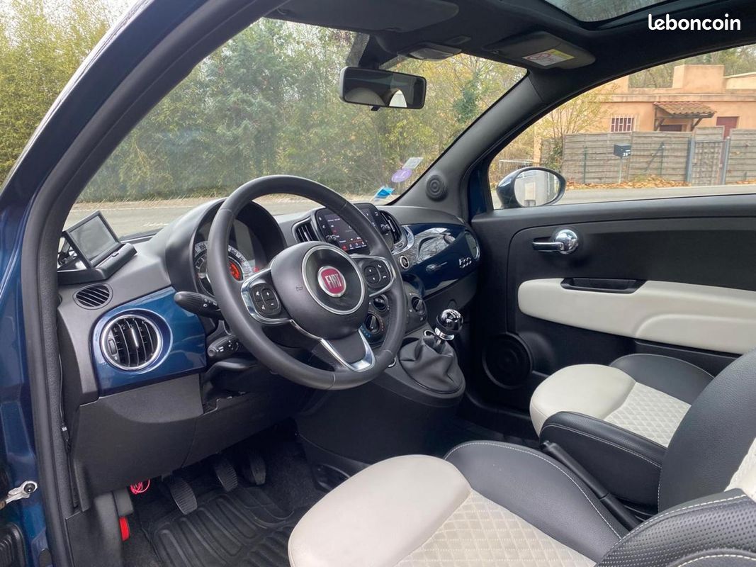 FIAT 500 Fiat BSG Dolcevita 58 000 KM SERIE LIMITEE/CAMERA RECUL (image 12)