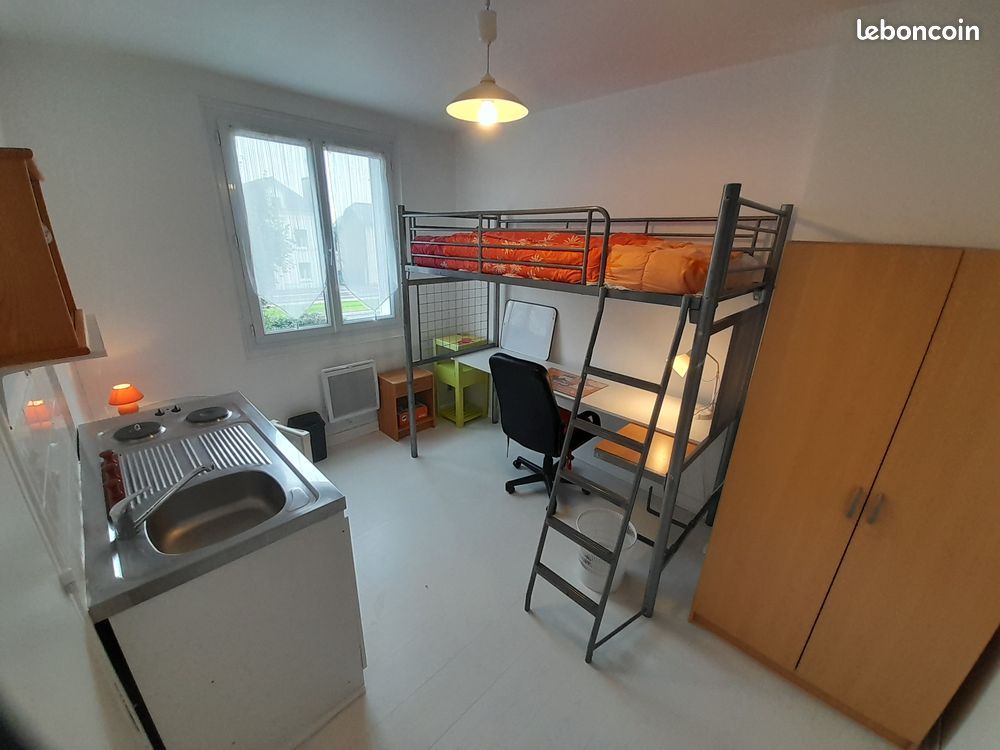 Appartement 1 pièce 12 m² · à Angers · 12 m² · 470 €/mois