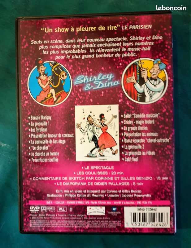 DVD Shirley et Dino au Théâtre Marigny (image 2)