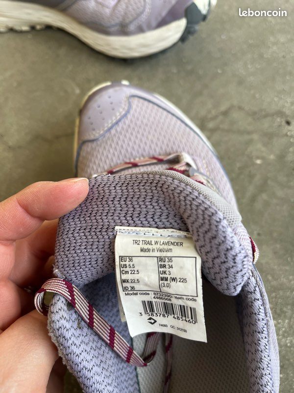 Chaussures de Trail Evadict T36 (image 2)