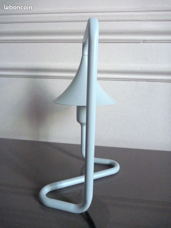 Lampe de bureau Bleu ciel Design contemporain épuré - NEUVE (image 4)