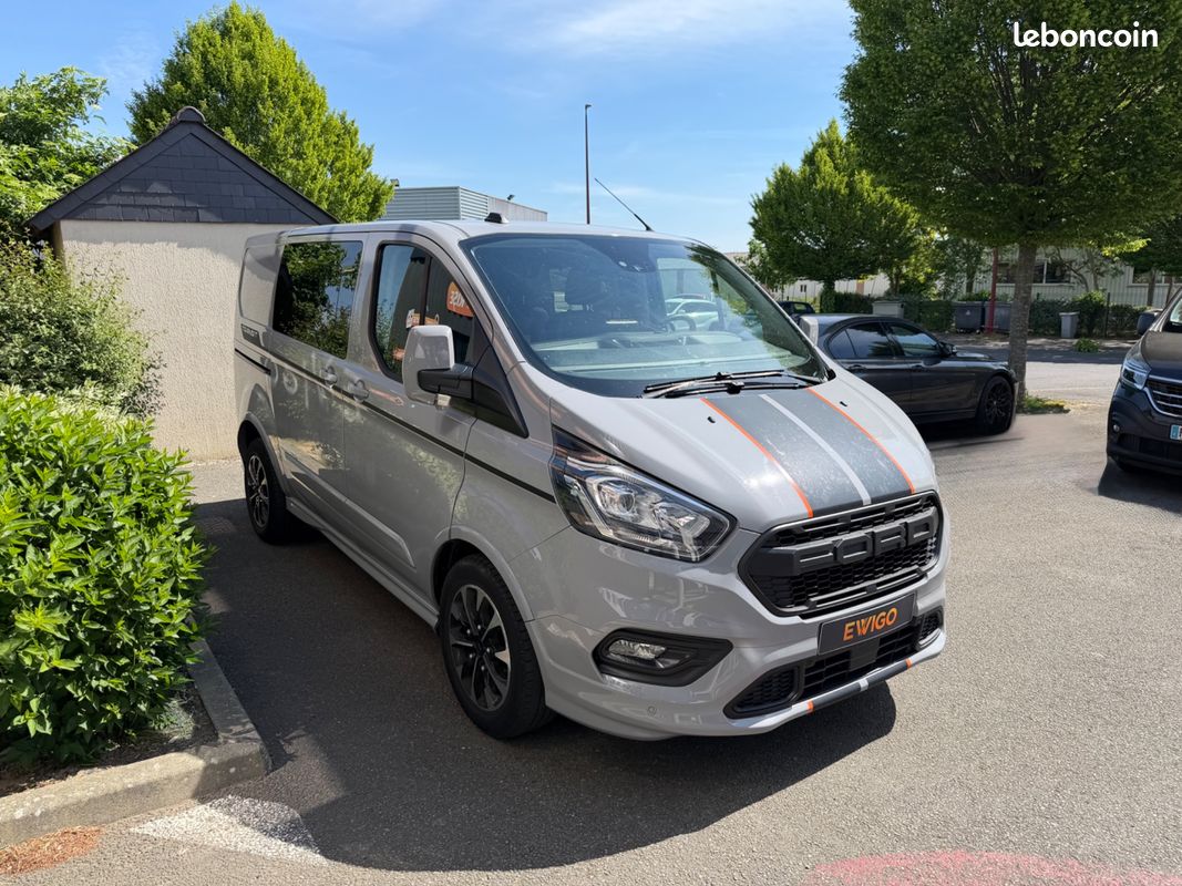 Ford transit custom 170ch l1h1 - double cabine - sieges chauffants - camera de recul - 5 places (image 13)