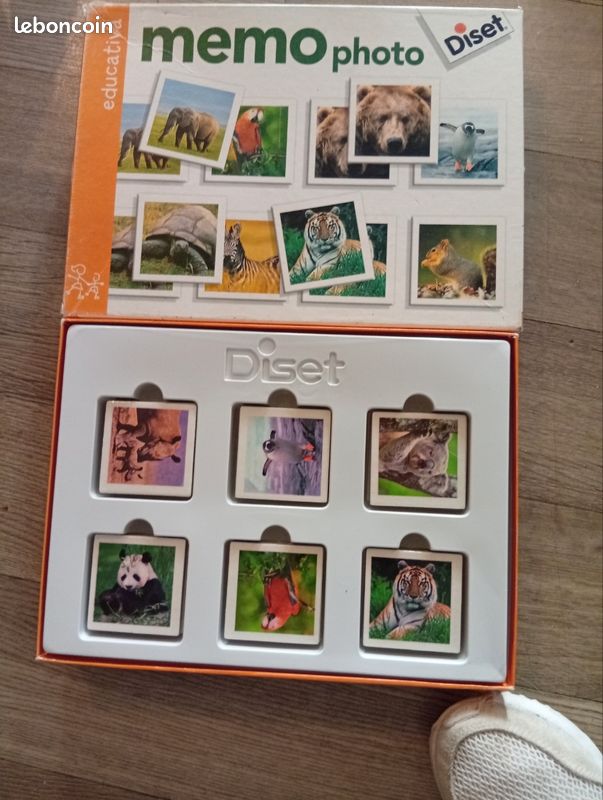 Jeu mémo animaux (image 1)