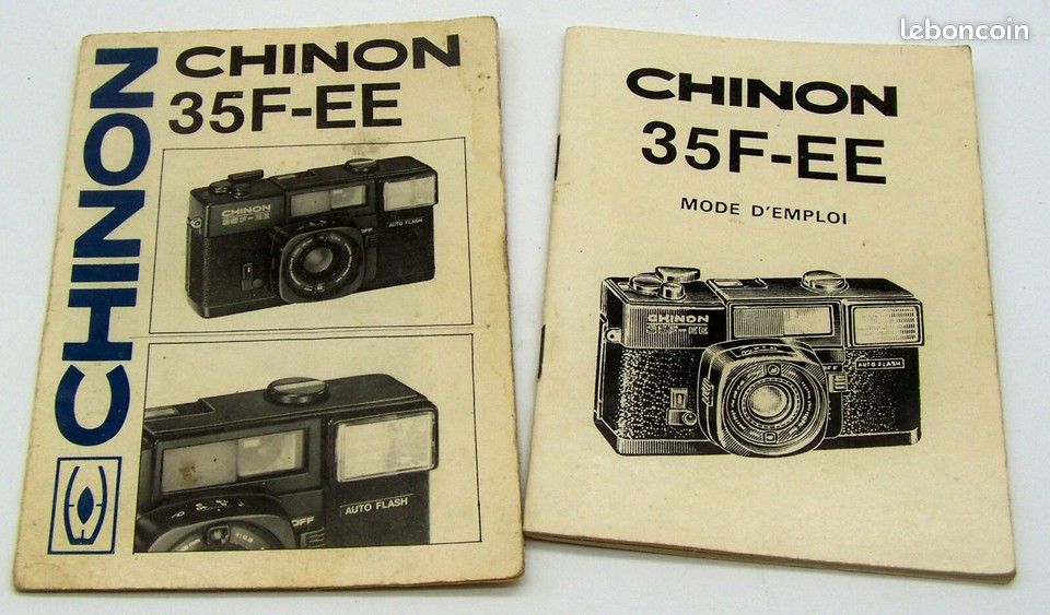 Appareil photo compact Chinon 35F-EE 35 mm avec film 35 mm et flash compact 1:2,8 - France