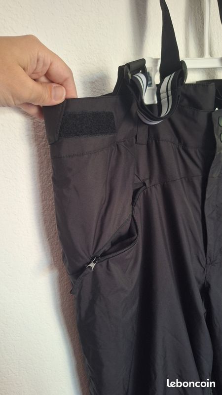 Pantalon de ski / snowboard Wed'ze (Decathlon) - Noir - Taille 3XL (image 3)