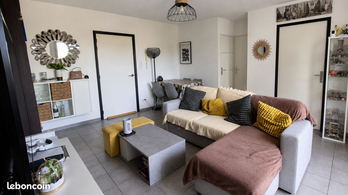 T3 54,5m2 dernier étage calme avec balcons & parking sous‑sol – Lafourguette (image 2)