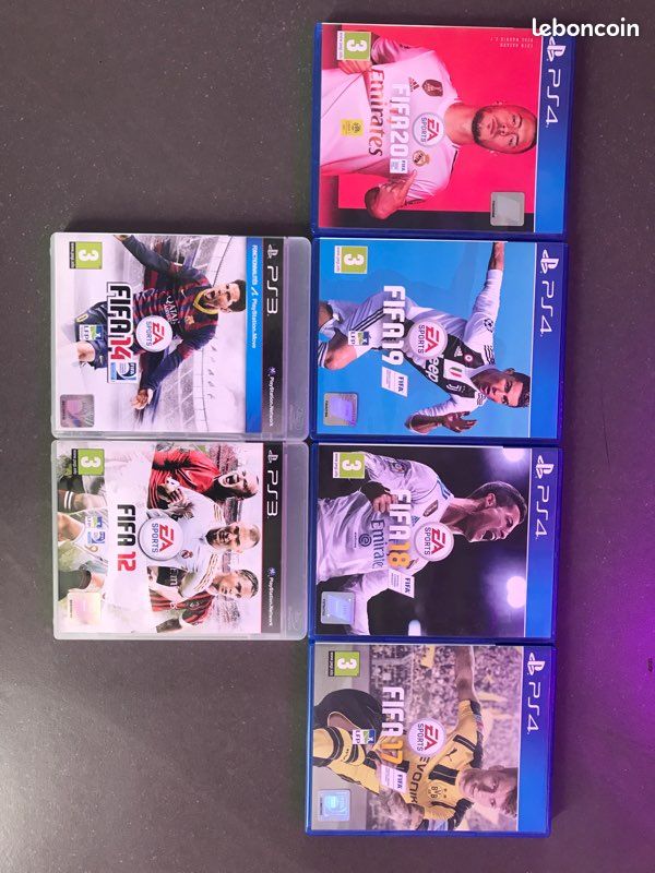 Lot jeux PlayStation fifa (image 1)