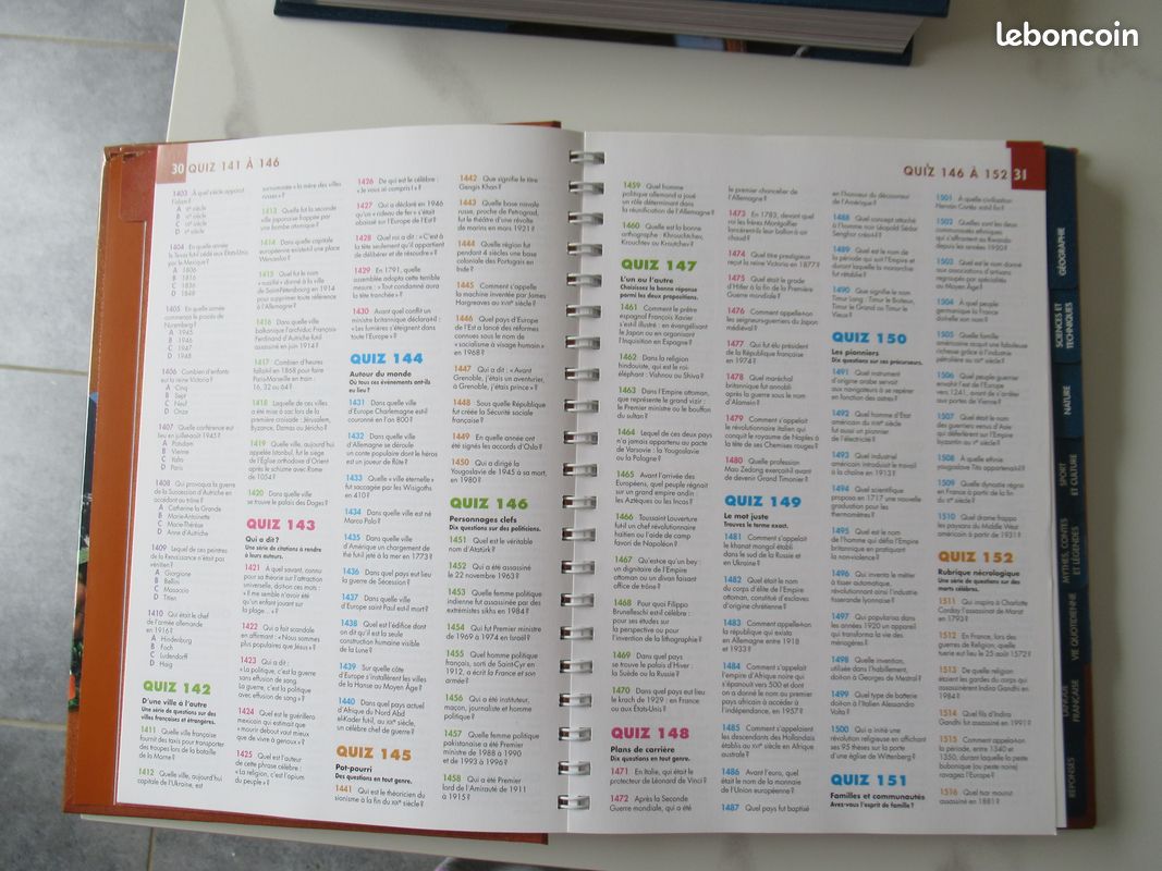 2 livres le grand quiz des connaissances (image 3)