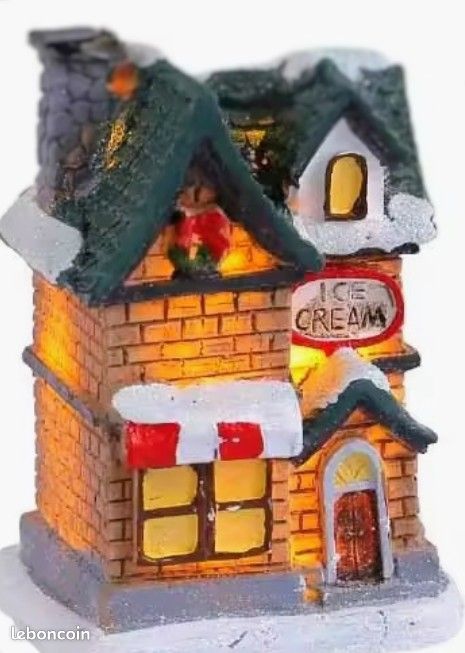 Jolie décoration de Noël qui s'illumine (image 2)