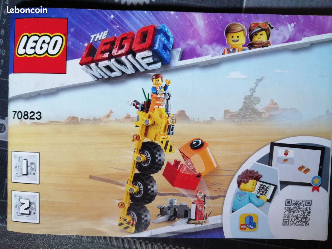 LEGO LEGO MOVIE le tricycle d'emmet 70823 Jeux Jouets
