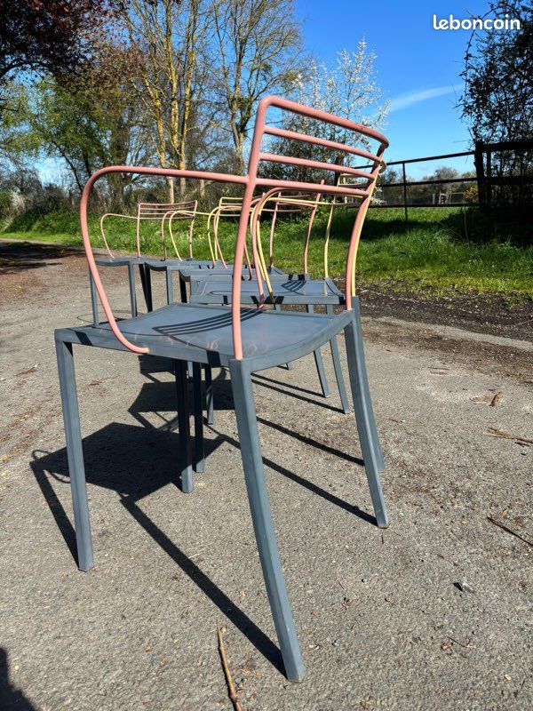 5 fauteuil, chaise « piccolo » de Pascal Mourgue pour Fermob (image 4)