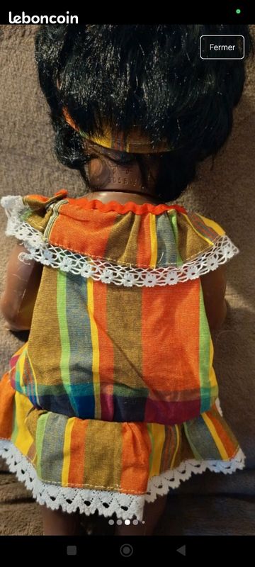 Poupée Ancienne GEGE 60 Cm - Marche Et Parle - Plastique Dur - France