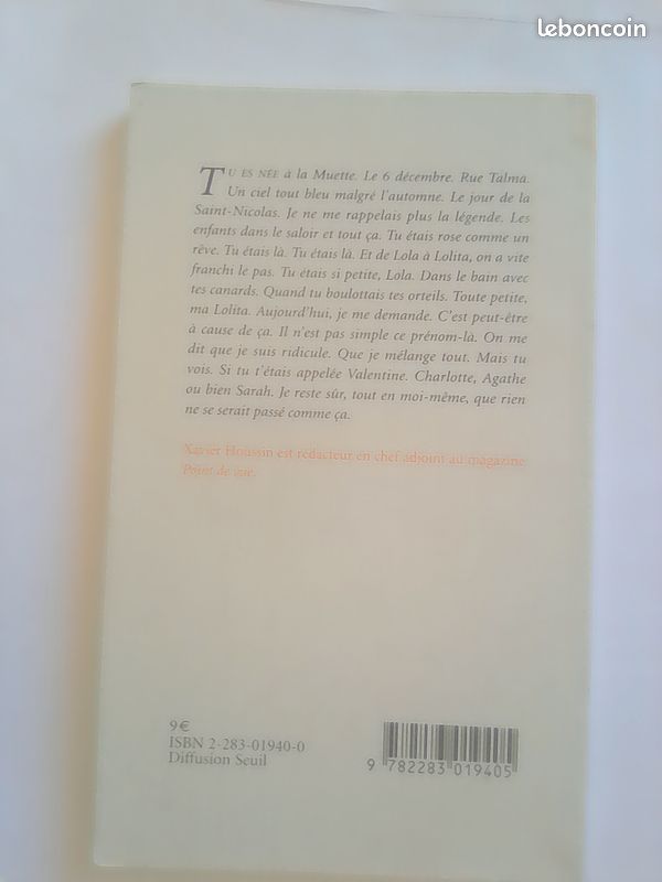 La ballade de Lola. Xavier Houssin (image 2)