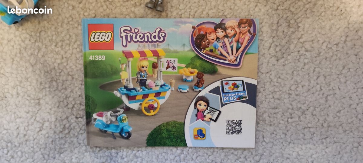 LEGO FREINDS 41389 Le Chariot de crèmes glacées Jeux Jouets