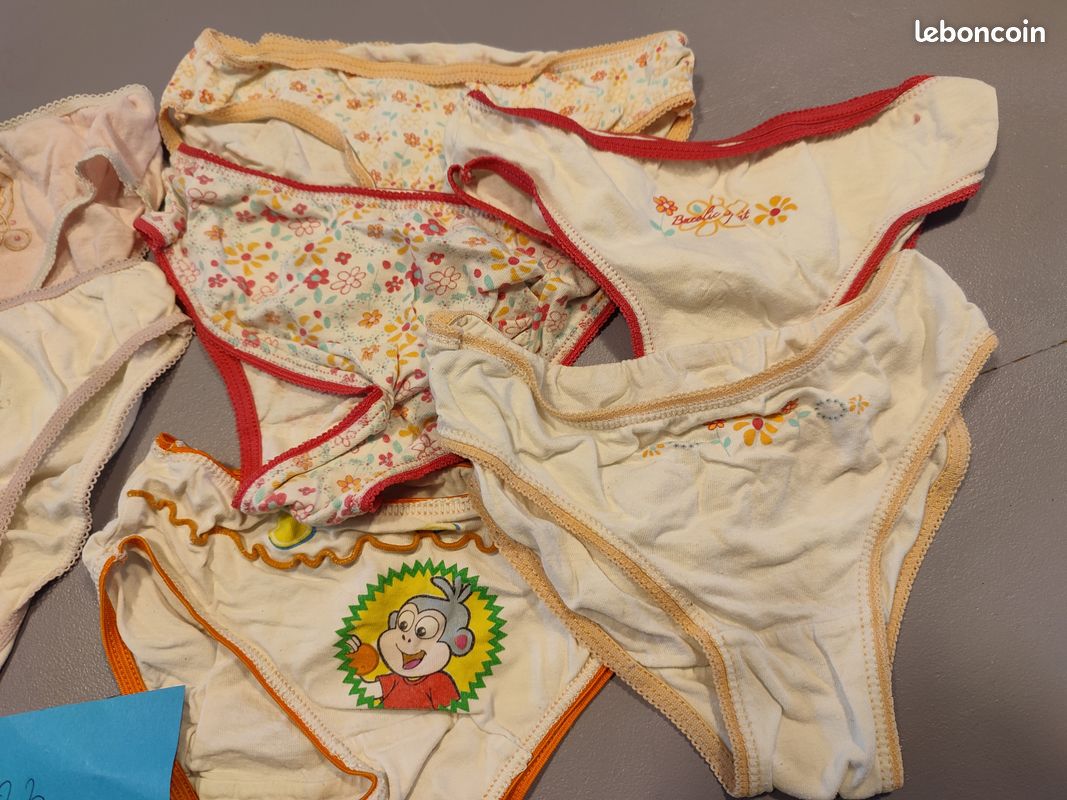 7 culottes filles 2/3ans CHLOE03 (image 5)