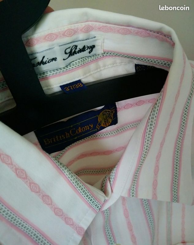 Chemise à rayures taille 2 (S) (image 5)
