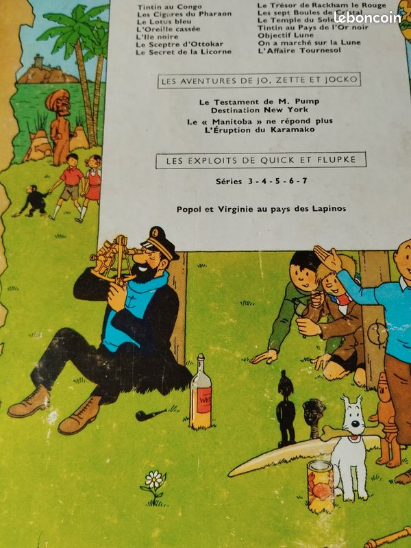 Vend b20 1956 l'affaire tournesol (image 5)
