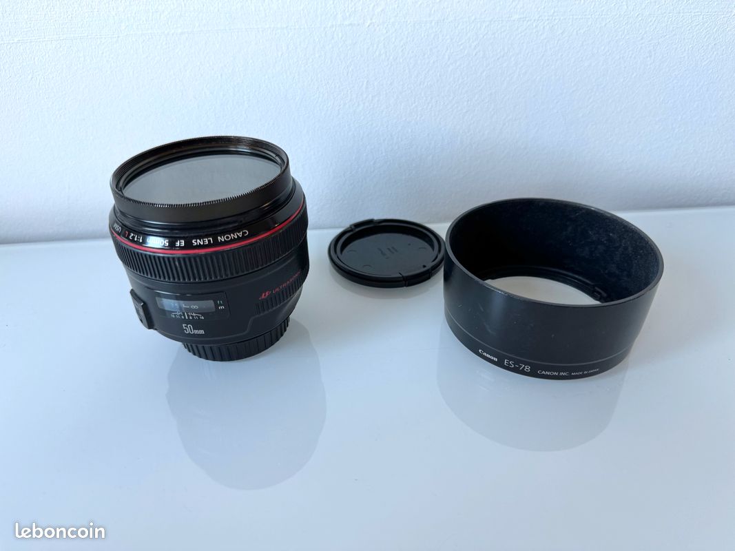 Canon EF 50mm f/1.4 USM Objetivo