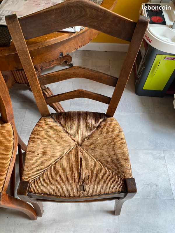 Chaises paillées (image 2)