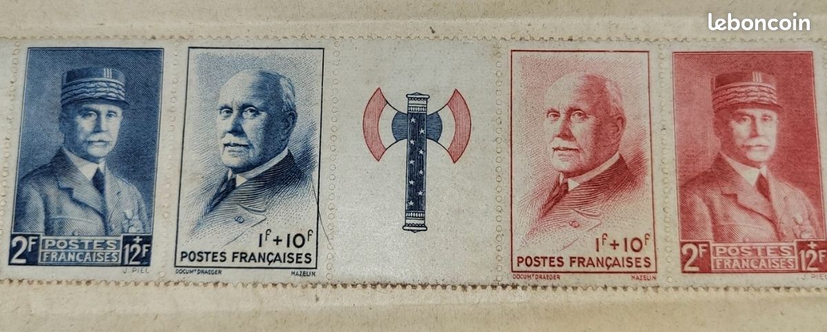 Timbre France 1941 – Maréchal Pétain, Neuf Avec Gomme Originale ** MNH – Collectionneur