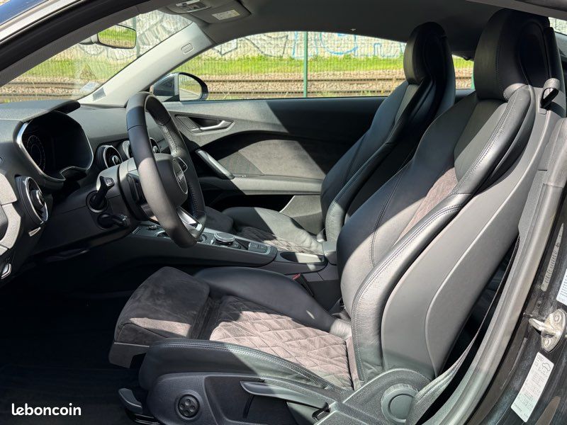 AUDI TT III 2.0 TFSI 230 S LINE QUATTRO S TRONIC-09/2016-Origine France-Sièges Sport Chauffants-Digital Cockpit-GPS-Jantes RS 19’-Historique Limpide Audi-Etat Rare-Moteur à Chaîne (image 6)