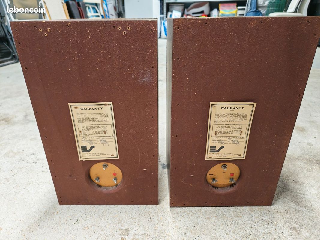 Enceintes Martin Micro-Max modèle 110 (image 2)