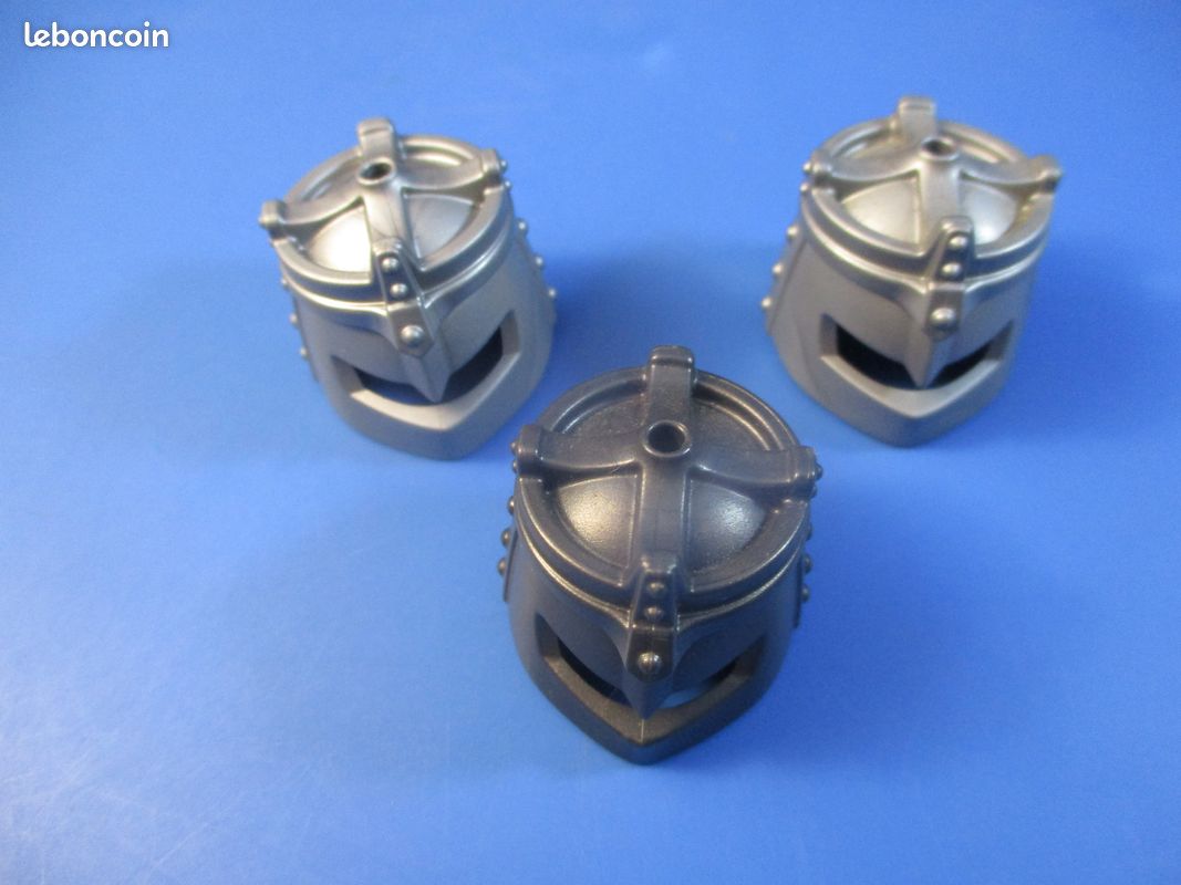 Playmobil Casque Chevaliers Lot 3 (image 1)