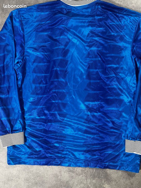 Maillot handball DUNKERQUE porté n°11 ADIDAS vintage Trefoil années 90 shirt L