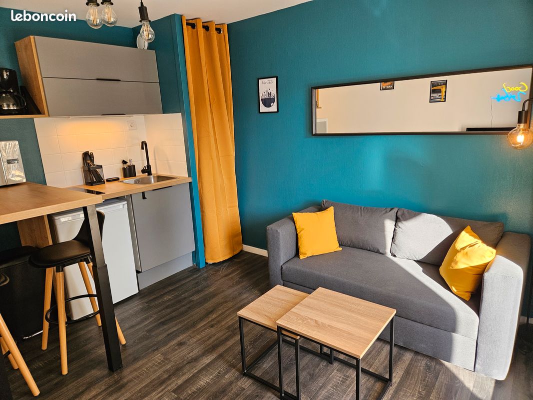 Appartement 1 pièce 22 m² · à Nantes · 22,3 m² · 650 €