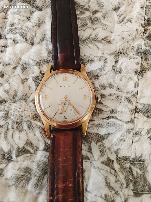 Montre ancienne Oxane incabloc,fonctionne remontoir mecanique Montre ancienne Oxane incabloc,fonctionne remontoir mecanique