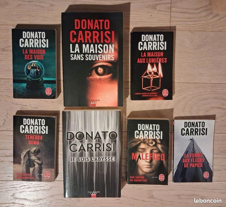 7 romans de Donato Carrisi (image 1)