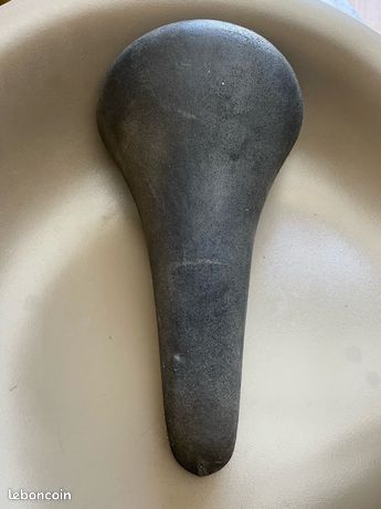 Selle cuir daim vélo vintage Italia sprint - Équipements vélos