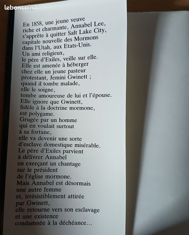 Lot de 5 livres de Pierre BENOIT,L'atlantide, le lac salé, la chatelaine du Liban, Aîno, Mademoiselle de la Ferté (image 5)