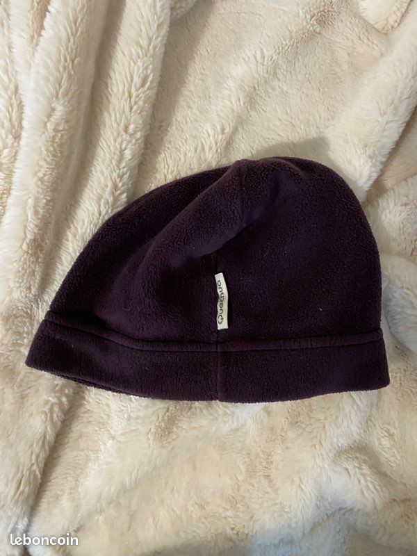 Bonnet enfant violet 6 ans (image 2)