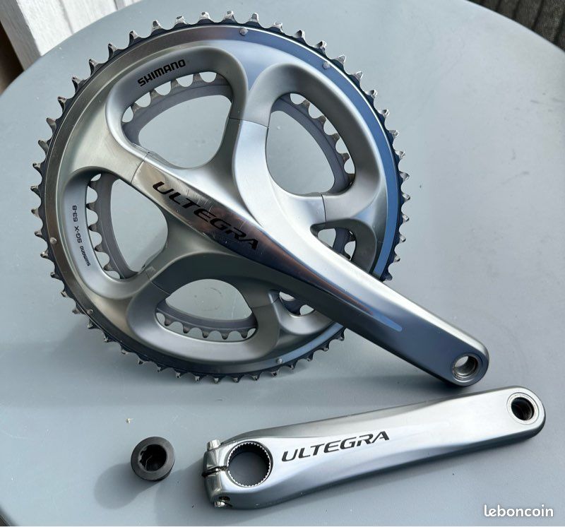 pédalier 172.5 mm Shimano Ultegra FC-6500 double plateaux 52