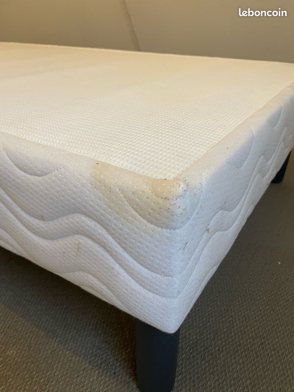 Lit : sommier matelas surmatelas (image 10)