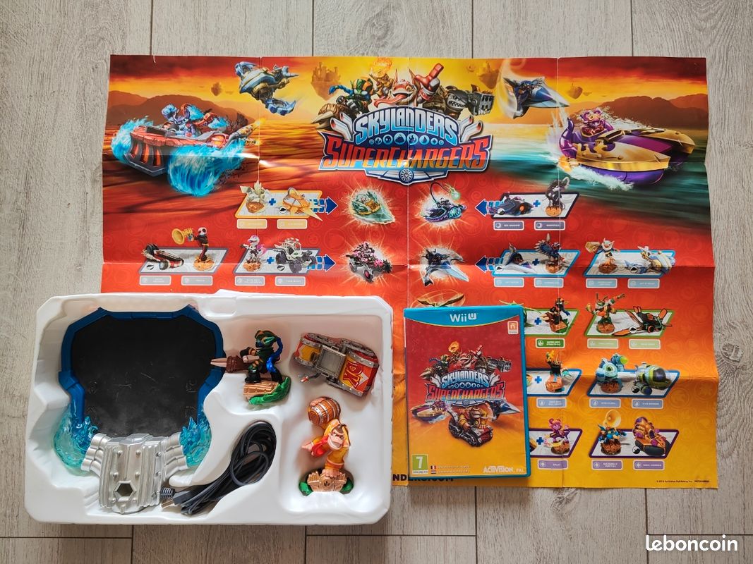 Pack Starter Skylanders SuperChargers Pour Wii U - Figurines Incluses - Activision