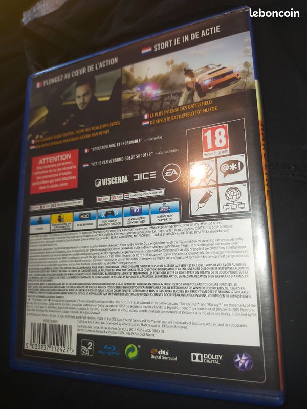 Jeux vidéo, Battlefield hardline ps4 (image 2)