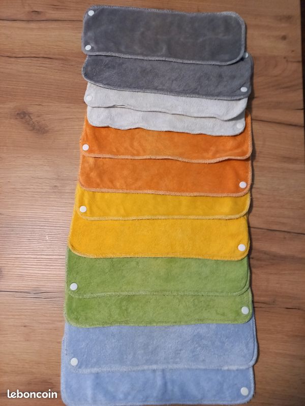 Couches lavable popolini one size rainbow x12 (image 3)