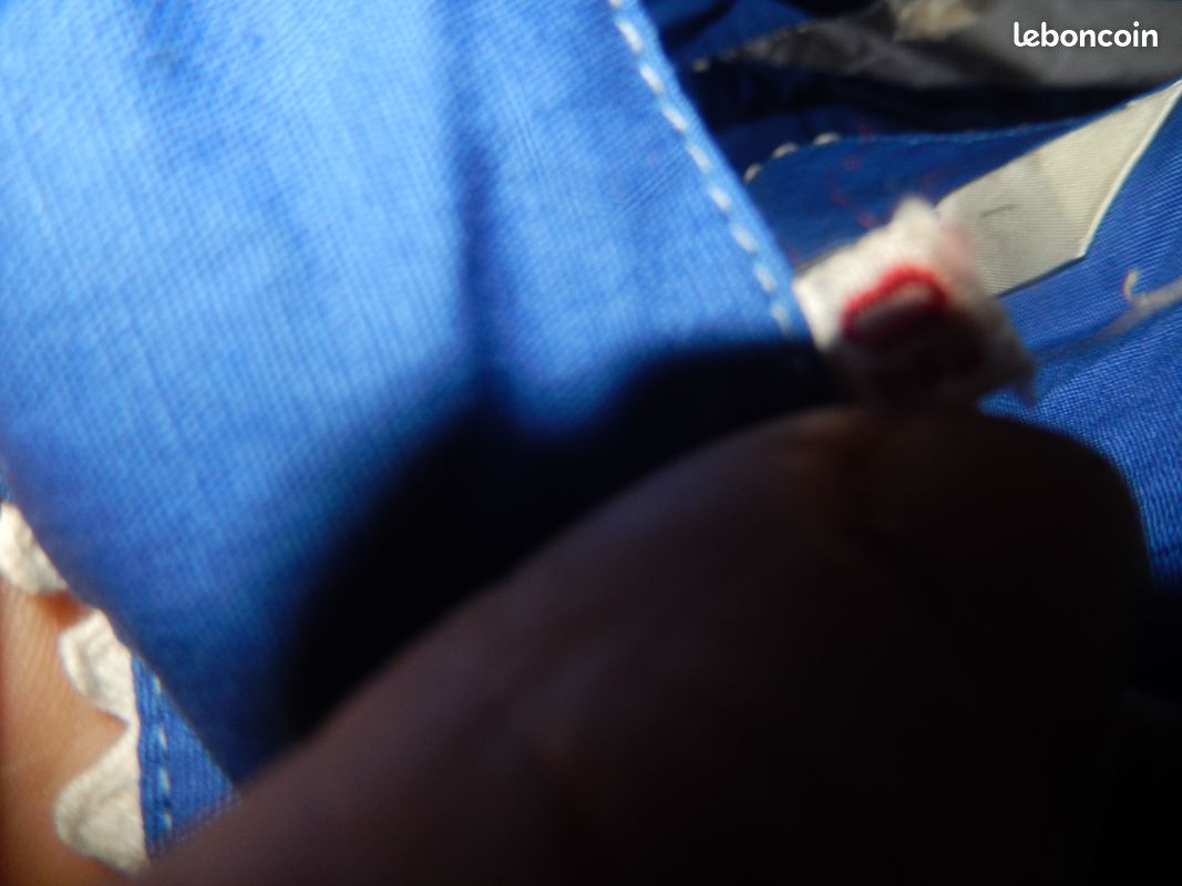 Robe tablier vintage bleu "Petit Mousse" – 5 ans - jamais portée - étiquette (image 3)