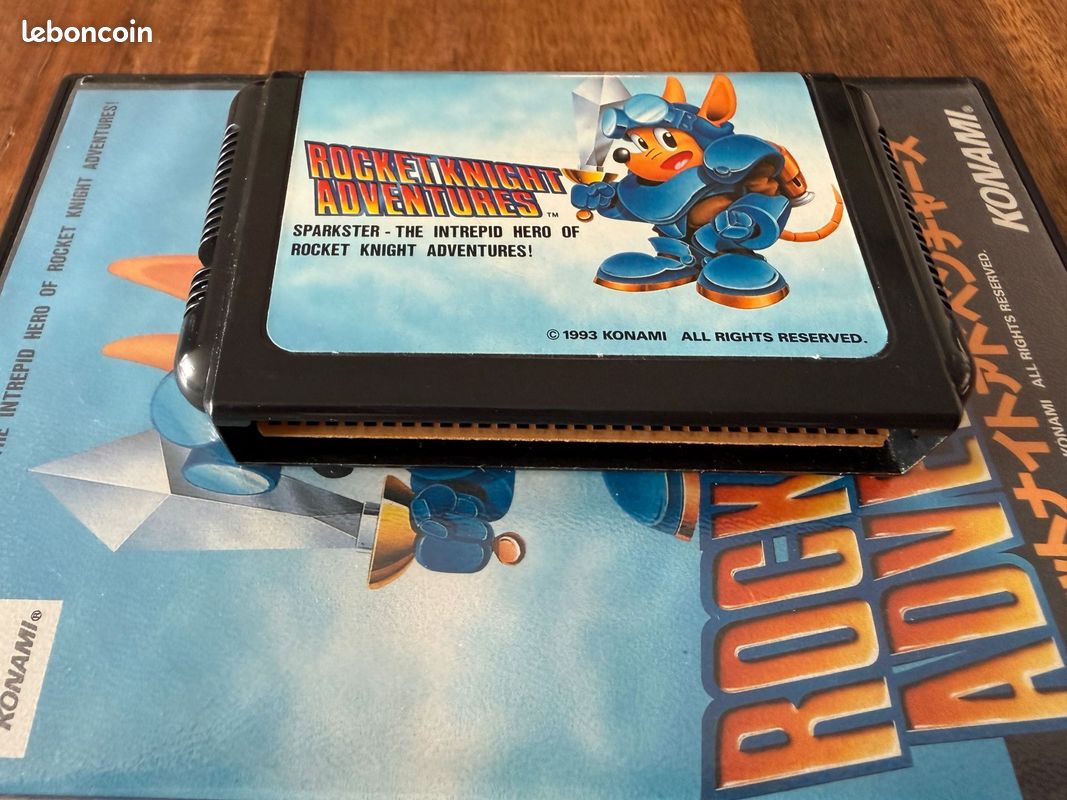 Rocket Knight Adventures Sega Megadrive JAP - Complet Reg Card (image 4)