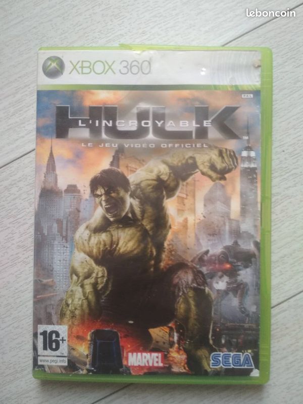 Jeu L'Incroyable Hulk – Xbox 360 – Bon état – Édition Standard