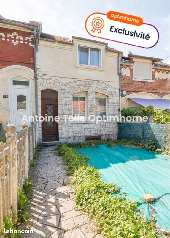 Maison 4 pièces 83 m² · à Le Cateau-Cambrésis · 83 m² · 65 000 €